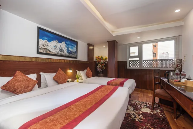 غرفة عائلية بسرير كينج وسرير فردي، Thamel Boutique Hotel 1/4