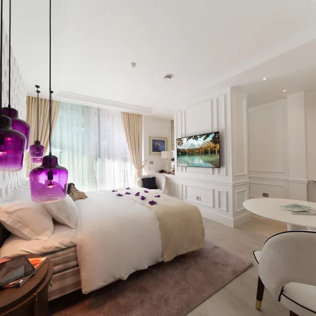 جناح ديلوكس بسرير كينج، Boutique Hotel Vissi d Arte 1/3