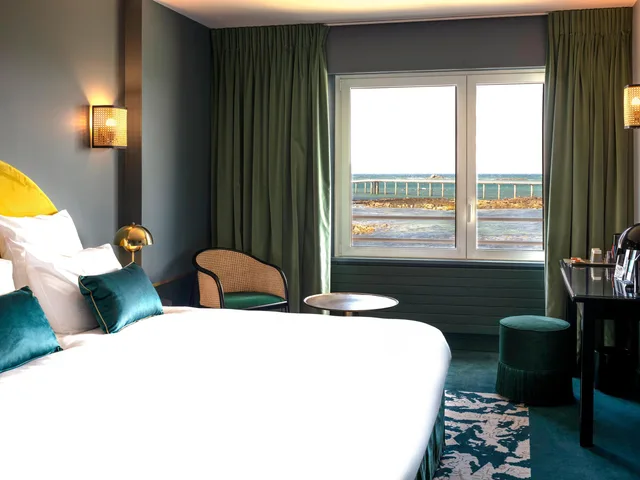 غرفة بإطلالة على البحر، Hotel Mercure Roscoff Bord de Mer 1/2