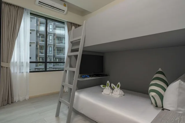 جناح عائلي بسرير بطابقين وسرير فردي، Best Western Plus Carapace Hotel Hua Hin 2/4