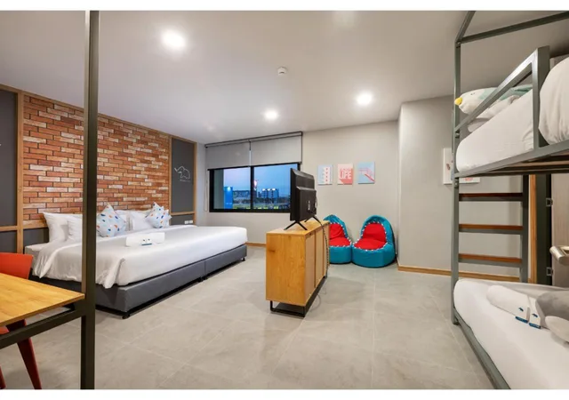 غرفة عائلية، PLAAI Plus Hotel Rayong 6/10