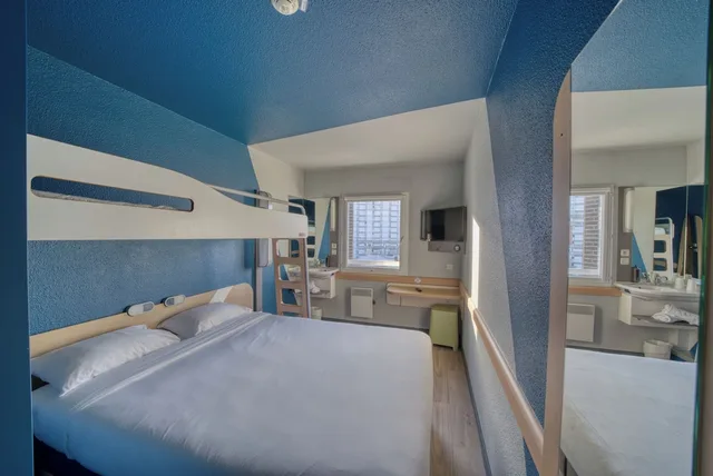 Room, Double Bed, Ibis Budget Gennevilliers Asnieres 2/6