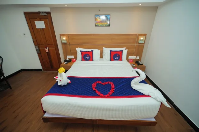 غرفة ديلوكس بسرير كوين بإطلالة على المدينة، Zip by Spree Hotel Mangala International 4/10