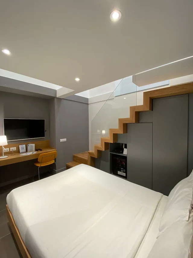 غرفة اقتصادية بإطلالة على الفناء بشرفة، Hotel Medinblu 1/3