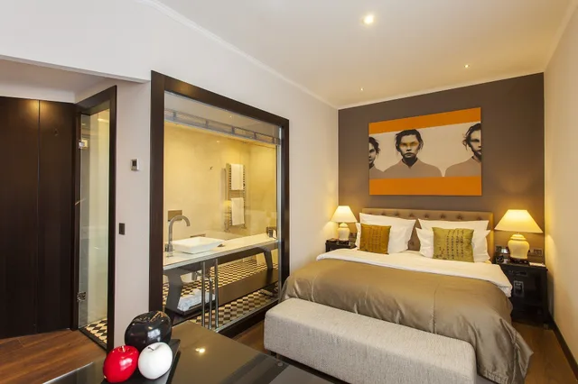 غرفة فاخرة بسرير مزدوج، Quentin Boutique Hotel 3/4