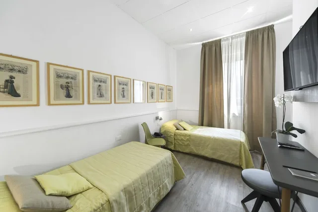 غرفة قياسية بسريرين منفصلين، Hotel Bernina 6/10