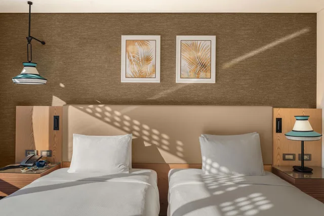 غرفة ديلوكس بسريرين منفصلين، Doubletree By Hilton Antalya City Centre 2/4