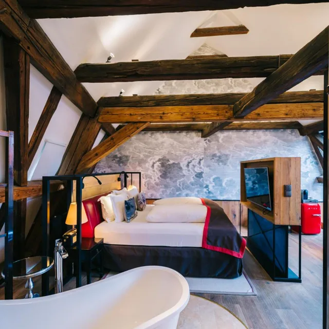 جناح جونيور بشرفة، Pest-Buda Design Hotel By Zsidai Hotels 6/6