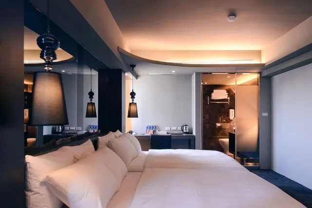 غرفة عائلية بسريرين مزدوجين، Kiwi Express Hotel-Jiuru 2/4