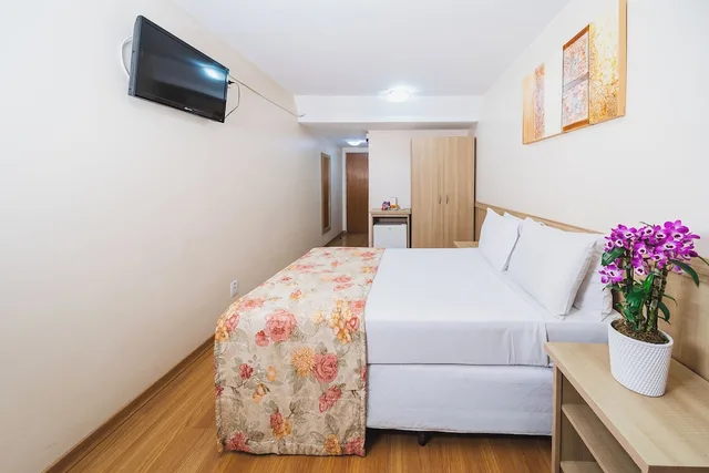 Standard Dbl Bed، Hotel Golden Park Curitiba by Nacional Inn 4/7