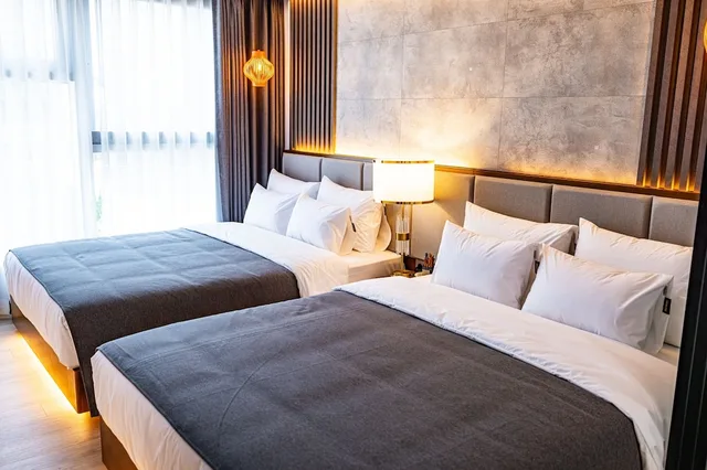 غرفة عائلية بسريرين مزدوجين، Raviens Haeundae Avenue 1/6