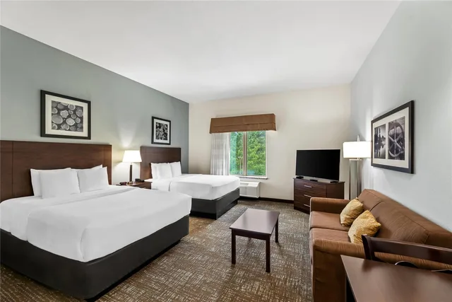 Efficiency, Suite, 2 Queen Beds، Mainstay Suites Lufkin 1/3