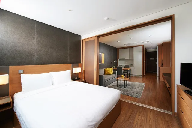 غرفة بريميير بسرير مزدوج، Fraser Place Namdaemun Seoul 1/4