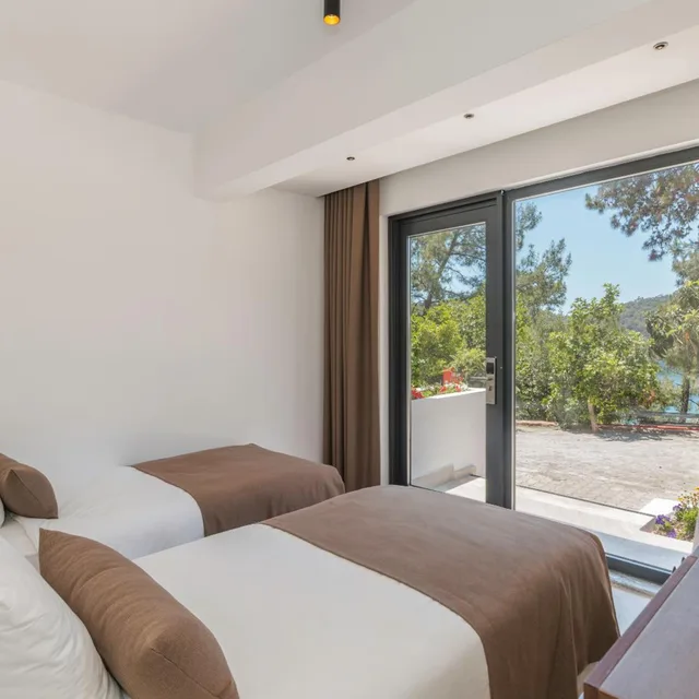 غرفة عائلية بإطلالة على الحديقة، Meri Hotel Oludeniz 5/8