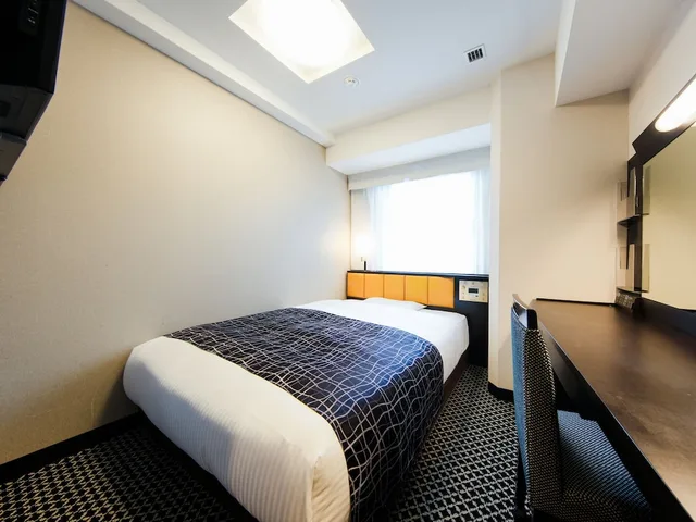 غرفة قياسية بسرير مزدوج، Apa Hotel Midosuji Hommachi-Ekihigashi 2/9