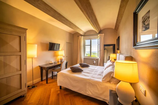 غرفة ديلوكس بسرير مزدوج أو سريرين منفصلين، Relais Villa D'Amelia 3/10