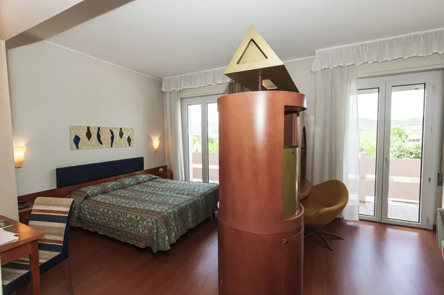 جناح جونيور بسرير كوين وسرير فردي، Hotel Terme Orvieto 1/2