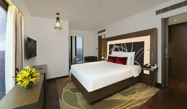 جناح سوبيريور بسرير كينج مع دخول صالة النادي، Novotel New Delhi Aerocity 4/10