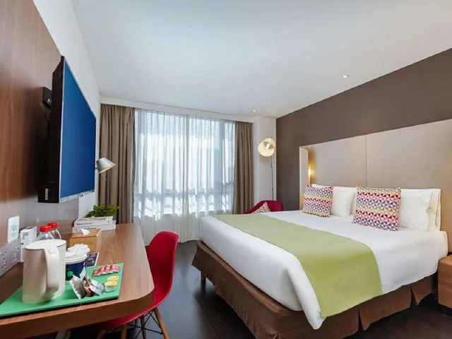 غرفة ديلوكس بسرير كوين، Campanile Suzhou Dushu Lake 1/1