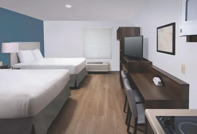 Suite, 2 Queen Beds, Accessible, WoodSpring Suites Rochester Greece 1/1