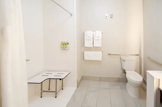 غرفة قياسية بسرير كينج لذوي الإعاقة، Holiday Inn Express and Suites Taylor 4/5