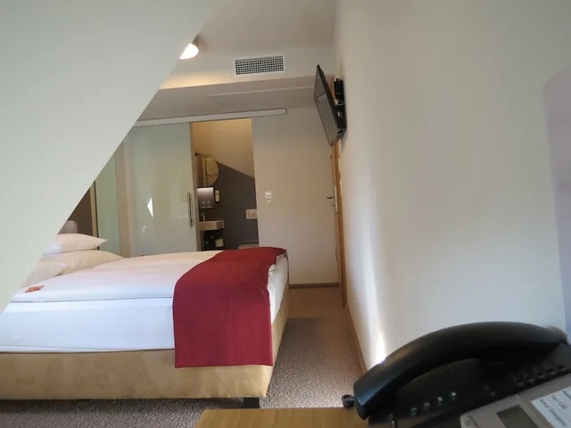 غرفة اقتصادية بسرير مزدوج، Hotel Neuthor 3/5