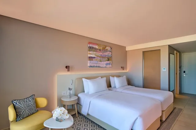 Room, Twin Beds, Lagoon View، Palma Bay Rotana Resort - New Alamein 3/5