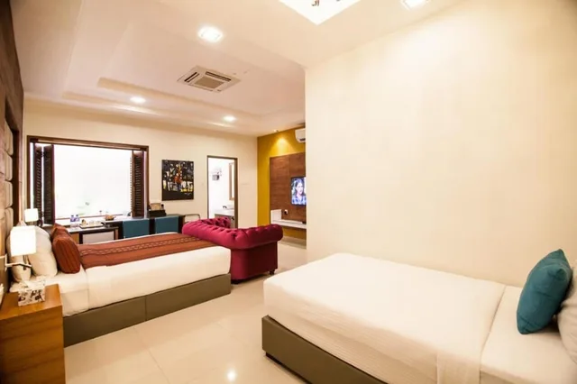 جناح عائلي بسرير مزدوج وسرير فردي، Sunday Telaga Terrace Boutique Resort 1/3