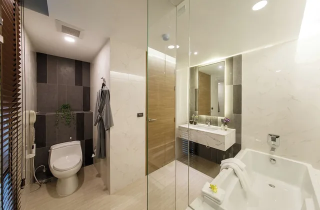 جناح سوبيريور بسريرين منفصلين بغرفة نوم واحدة بمطبخ، Lit Bangkok Residence 7/10