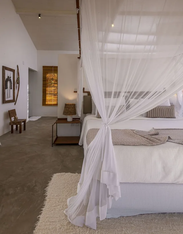 كابينة ديلوكس بسرير كينج وسرير فردي، Villa dos Nativos Boutique Hotel 4/5