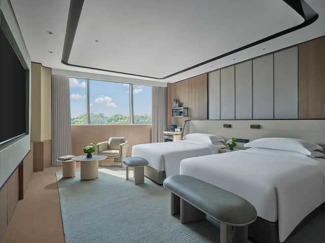 غرفة قياسية بسرير فردي، InterContinental Shanghai Harbour City 2/3