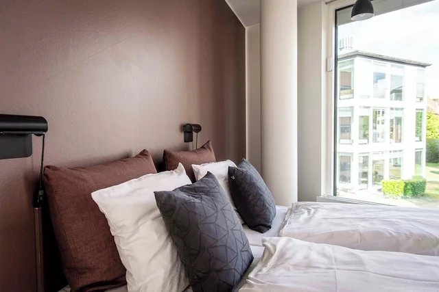 شقة بأربعة أسرّة وسريرين مزدوجين بإطلالة على الفناء بغرفتي نوم، Kolding Hotel Apartments 3/4