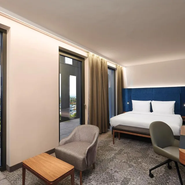 استوديو بشرفة، Hyperion Hotel Munchen 4/9