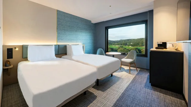 غرفة قياسية بسريرين منفصلين، Hotel City Plaza Kitakami 2/3