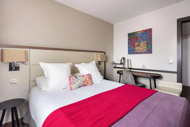 غرفة قياسية بسرير مزدوج، Paris Neuilly Hotel 1/3
