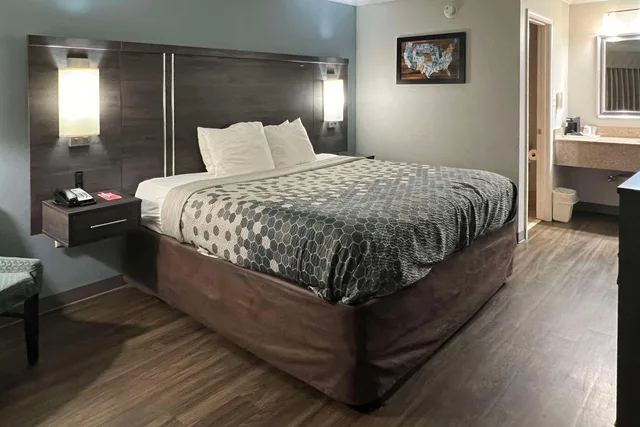 غرفة بسرير كينج لذوي الإعاقة، Econo Lodge Byron - Warner Robins 1/2