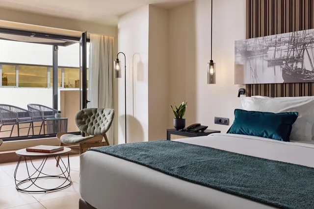 جناح سوبيريور بإطلالة على المدينة بشرفة، Athenarum Portus Life & Style Hotel Piraeus 4/8