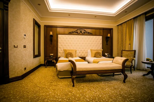 غرفة ديلوكس بسريرين منفصلين، Shamakhi Palace Sharadil Hotel 1/4