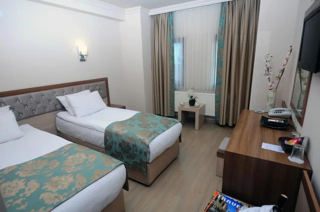 غرفة بسرير مزدوج أو سريرين منفصلين، Helen Park Hotel 1/3