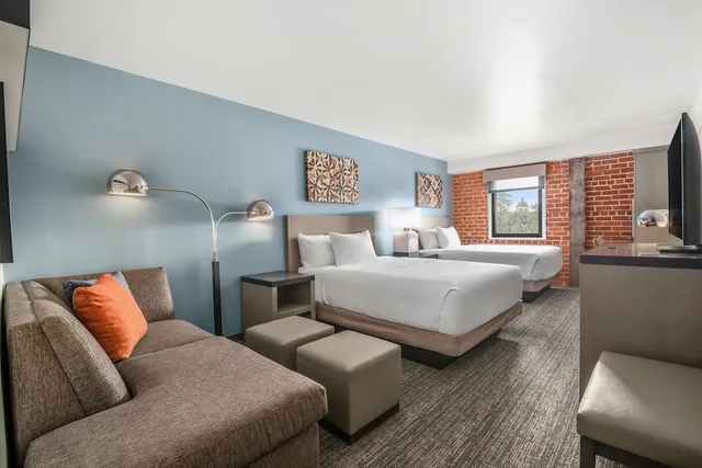 غرفة بسريرين كوين لذوي الإعاقة، Hyatt House Sacramento/Midtown 1/2