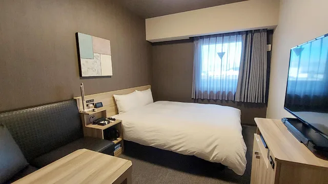 غرفة قياسية بسرير مزدوج، Hotel Route Inn Kusatsu Ritto -Ritto Inter Kokudo 1 gou- 1/2