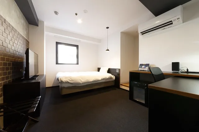 غرفة ديلوكس مفردة بسرير مزدوج للمدخنين، Hotel Citio Shizuoka 4/4
