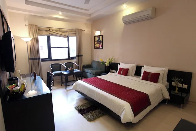 غرفة ديلوكس بسرير مزدوج، HOTEL SAAR INN 4/10