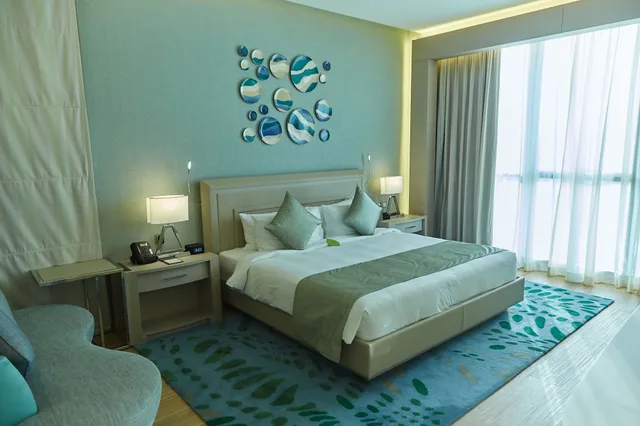 جناح ديلوكس بسرير كينج، Royal M Hotel Abu Dhabi By Gewan 1/1