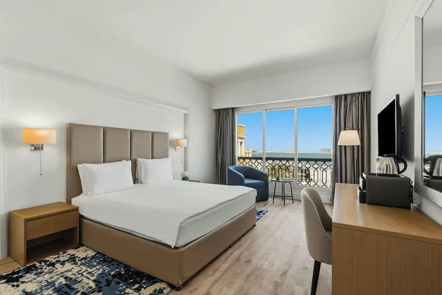 غرفة ديلوكس بسرير كينج بإطلالة على البحر، Rixos Bab Al Bahr 2/8