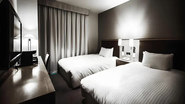 Economy, Moderate, Twin Beds، Oarks Canal Park Hotel Toyama 1/1
