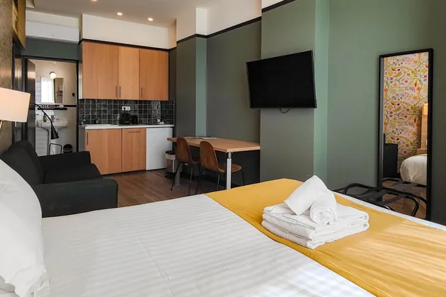استوديو عائلي في الطابق الأرضي، 1 MED HOTEL 3/9