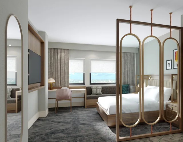 جناح بسرير مزدوج بغرفة نوم واحدة، InterContinental San Antonio Riverwalk 3/5