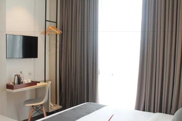غرفة ديلوكس بسرير مزدوج، Delua Hotel 3/4