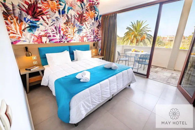 غرفة عائلية بإطلالة على الحديقة، May Beach Hotel 5/10